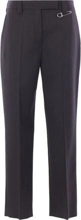 Prada Safety-pin Gabardine Trousers