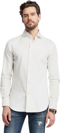 Emporio Armani Camicia - - Shirts - Uomo - Bianco - 2XL
