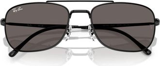 Ray-Ban Metal Hawkeye Zonnebril - unisex - Zonnebrillen - Zwart - 62 MM - Accessoires