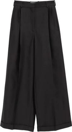 Loewe Pantaloni con pieghe - Nero