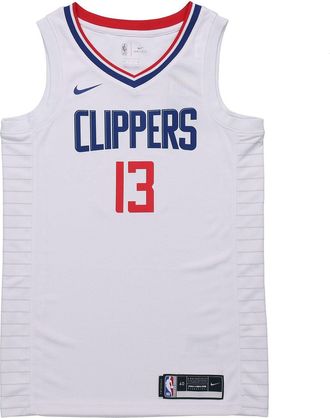 Nike NBA Quick Dry Sports Basketball Jersey White Red CW3594-101