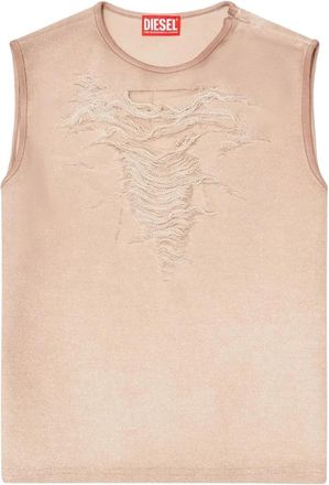 Diesel Sleeveless Tops - Dames - Tops zonder mouwen - Beige - M - Tops