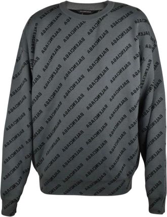Balenciaga Hombre, Jerseys, Gris, Talla: L