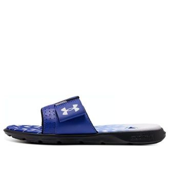 Under Armour Mercenary Slippers Blue Black 3027252-400