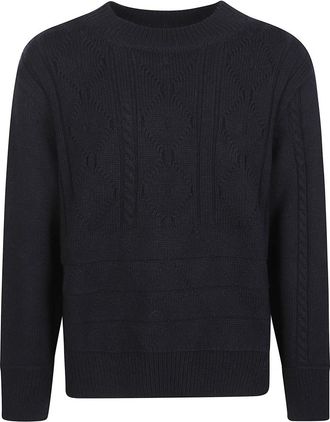 Namacheko Osterly Crewneck - Heren - Ronde hals truien - Blauw - L - Truien & Vesten