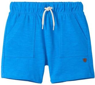 Hatley Kids Slub Cotton Knit Drawstring Shorts in French Blue at Nordstrom, Size 4T