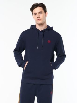 Sergio Tacchini Grafico Hoodie in Maritime Blue at Nordstrom, Size Xx-Large