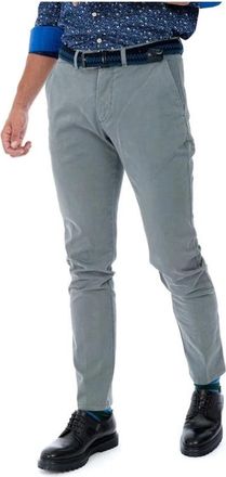 Harmont & Blaine Broek MET Amerikaanse ZAK IN Boorstof - Heren - Slim Fit Broeken - Grijs - 3XL - Katoen - Broeken