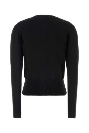 Vivienne Westwood Womens Bea Cardigan Black Cotton Cashmere