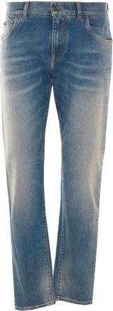 Dolce & Gabbana blue skinny jeans