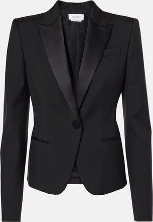 Alexander McQueen Single-breasted wool blazer