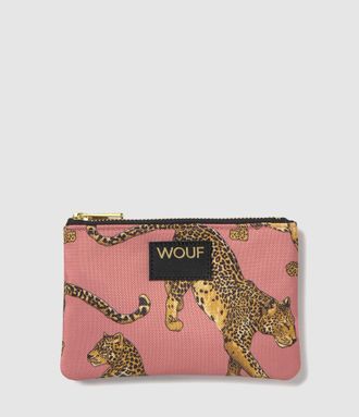 Wouf Petite Pochette Blush L&eacute;opard