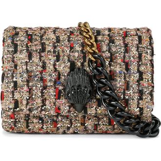 Kurt Geiger Nano Kensington Boucle Crossbody Bag in Open Yellow at Nordstrom Rack