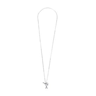 Ami ADC Chain Necklace - male - Ami Paris - Necklaces - Gray - ONE SIZE - Accessories