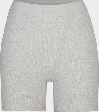 SKIMS Cotton Rib Logo Boxers