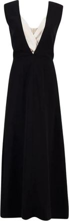 Colville Omkeerbare V-hals Bloemenjurk - Dames - Casual kleedjes - Zwart - XS - Kleedjes