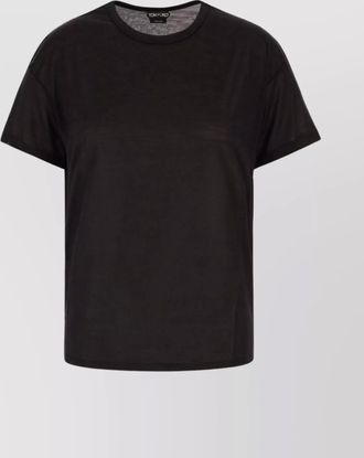 Tom Ford silk t-shirt breathable lightweight loose fit