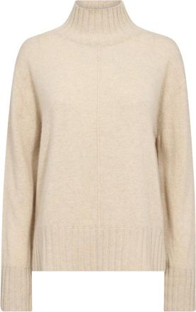 Mos Mosh Maglia Girocollo in Cashmere Aima - - Knitwear - Donna - Beige - L