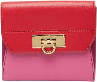 Ferragamo Pre-owned Wallets, female, Multicolor, Size: ONE SIZE Pre-owned Leather Wallet