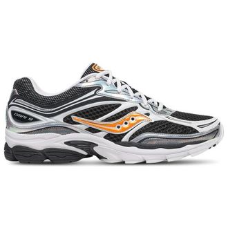 Saucony Mens Progrid Omni 9 - Running Shoes Silver/Orange/White Size 10.0