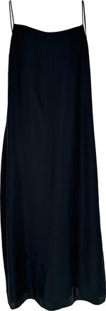 Theory Camisole Maxi Dress in Black Viscose