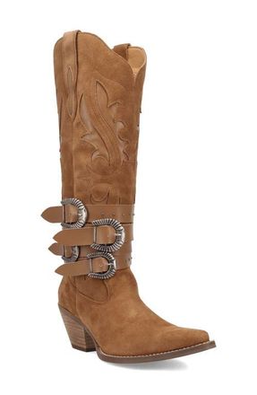 Dingo Buck Wild Knee High Western Boot in Brown at Nordstrom, Size 9.5