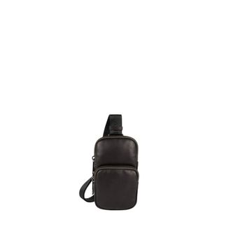 Lancaster Soft Vintage Crossbody Tas - Dames - Tassen - Bruin - Maat: ONE Size Leer