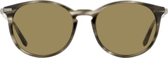 Ferragamo SF911SCP Keyhole Pantos Sunglasses - Gray