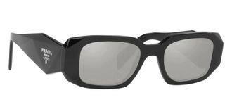 Prada PR 17WS 1AB2B0 49mm Womens Rectangle Sunglasses