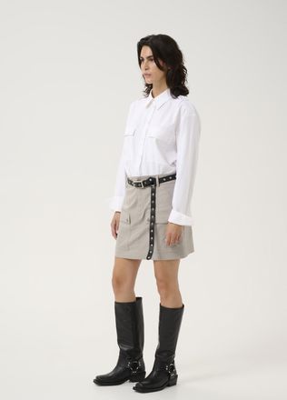 Gestuz Rok Regular fit grey