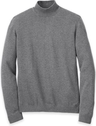 Paul Fredrick Supima Cotton Mock Neck Sweater