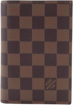 Louis Vuitton Pre-owned Wallets, unisex, Brown, Size: ONE SIZE Pre-owned Passport cover