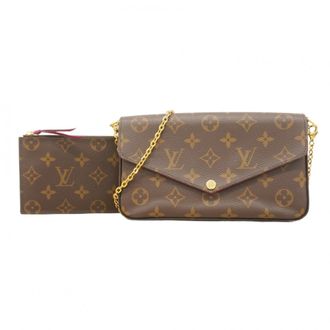 Louis Vuitton Brown Chain/Shoulder Wallet (Pre-Owned)