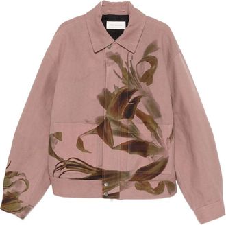 Dries Van Noten Veperny Bis 2368 M. W.Jacket Oros-Uomo
