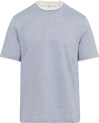 Brunello Cucinelli T-Shirt With Faux-Layering