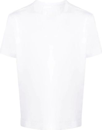 Givenchy Tops, Heren, Wit, S, Casual T-shirt in geel