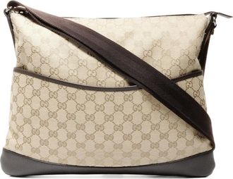 Gucci Borsa a spalla in tela GG 2000-2015 - Toni neutri