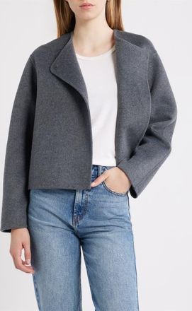 Rails Ronda Wool Blend Jacket in Heather Charcoal at Nordstrom, Size Xx-Small