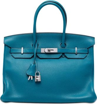 Herm&egrave;s Pre-owned Hermes Clemence Verso Birkin Retourne 35 Ladies JFY9HWFURM4K95AQ