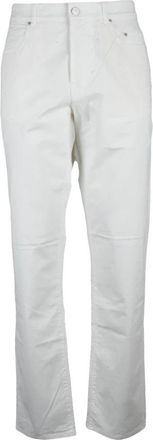 Siviglia Straight Jeans - Heren - Regular Fit Jeans - Wit - W32 - Katoen - Jeans