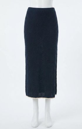 Z Supply Yessenia Whipstitch Skirt In Eclipse