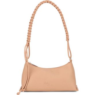 Mali + Lili Phoebe Vegan Leather Shoulder Bag in Camel at Nordstrom