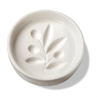 Tag Olive Branch Oil & Vinegar Dipping Dish White Earthenware Everyday at Nordstrom
