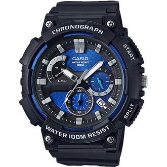 Casio Mens Chronograph Sport Watch with Blue Dial - MCW-200H-2AV