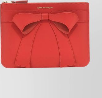 Comme Des Gar&ccedil;ons leather wallet