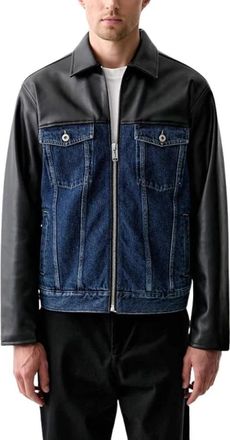 Karl Lagerfeld Jeans - Jassen - Heren - Spijkerjassen - Blauw - 2XL - Denim - Jassen