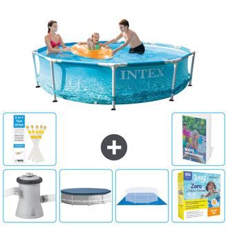 Intex Piscina Con Estructura Redonda - 305x76 Cm - 7-piezas S198