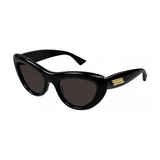 Bottega Veneta BV1282S001 Cat-Eye Sunglasses - Black