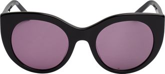 DKNY Dames Cat Eye Oversized Zonnebril DK517S