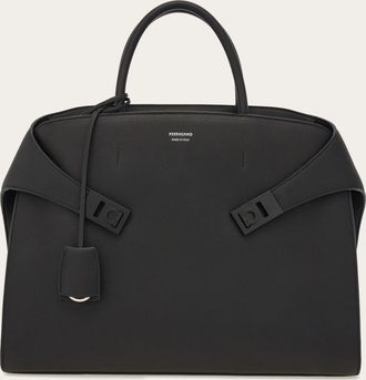 Ferragamo Uomo Borsa da lavoro Hug Nero